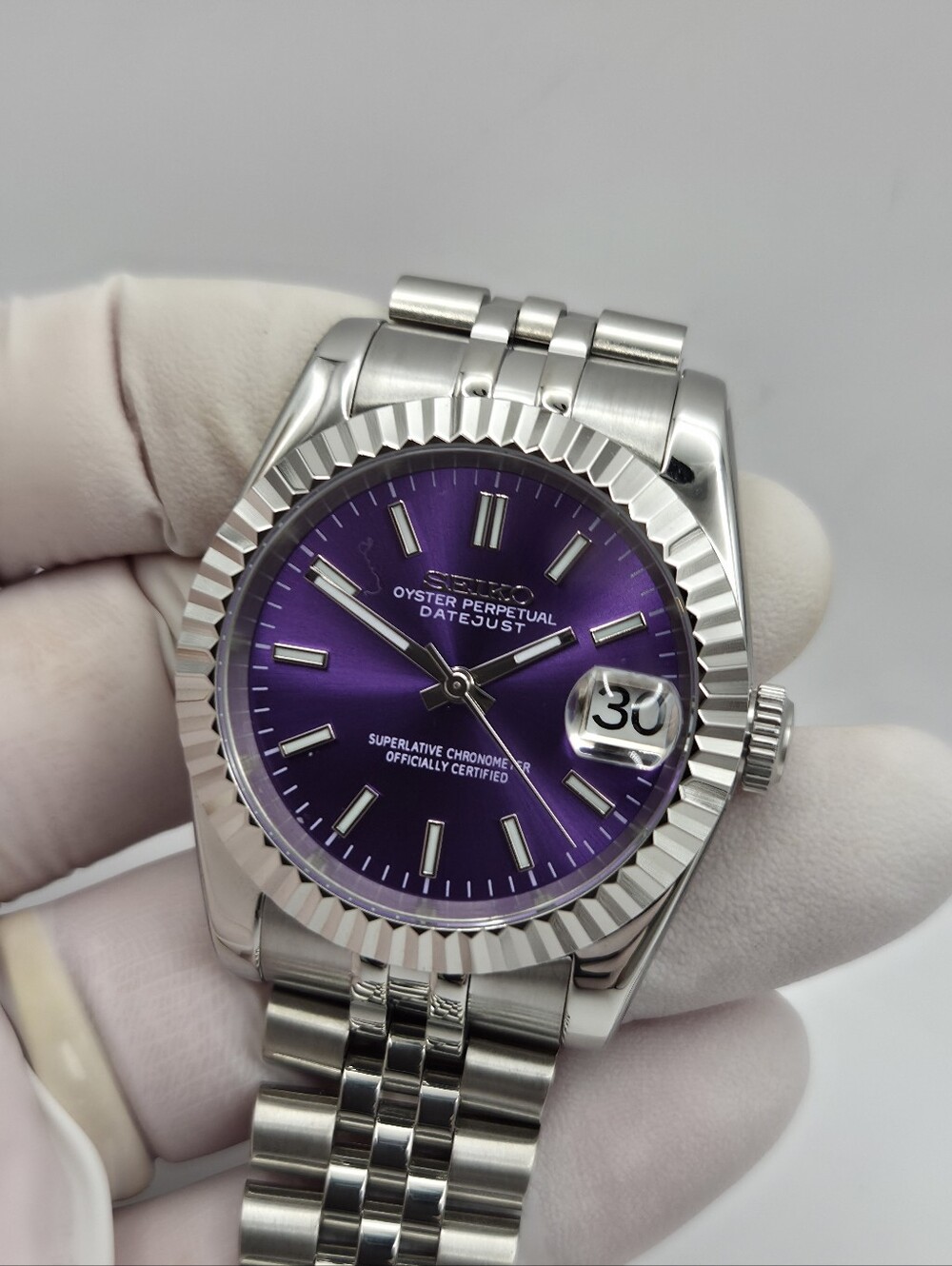 New Seiko Mod 36mm Automatic Watch